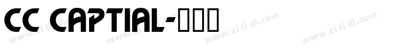 CC CAPTIAL字体转换